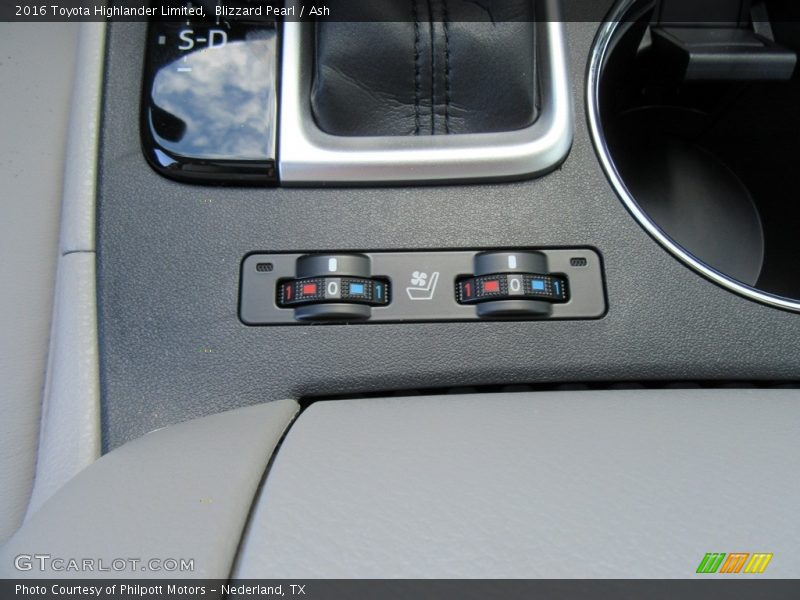 Blizzard Pearl / Ash 2016 Toyota Highlander Limited