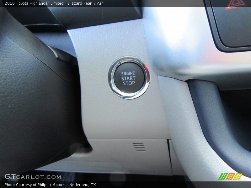 Blizzard Pearl / Ash 2016 Toyota Highlander Limited