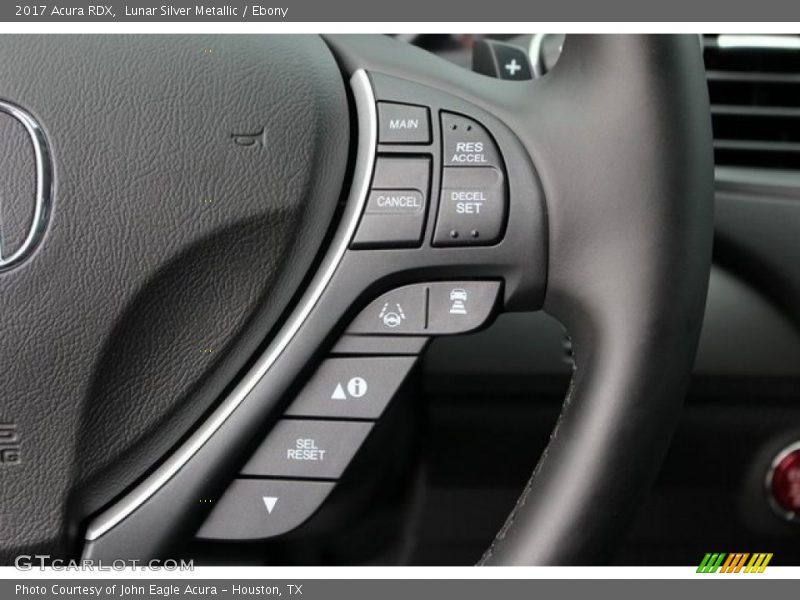 Lunar Silver Metallic / Ebony 2017 Acura RDX