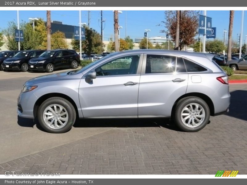 Lunar Silver Metallic / Graystone 2017 Acura RDX