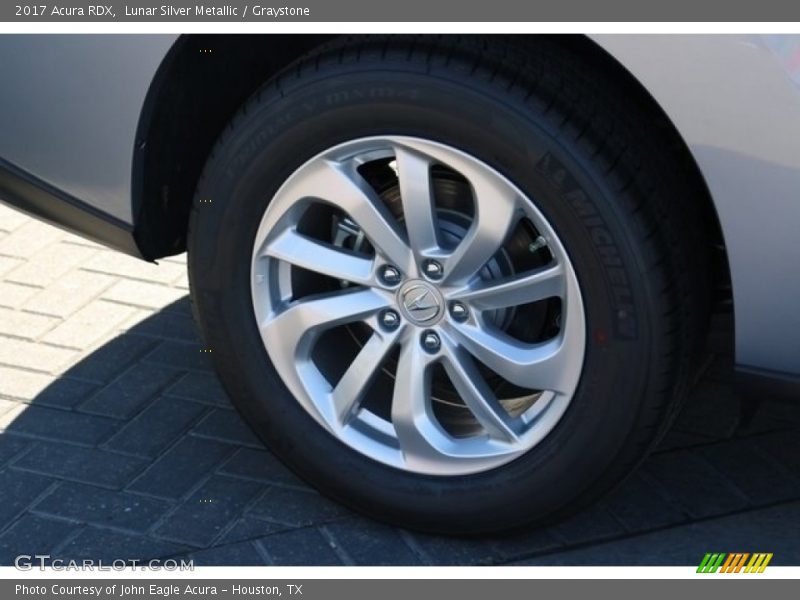Lunar Silver Metallic / Graystone 2017 Acura RDX