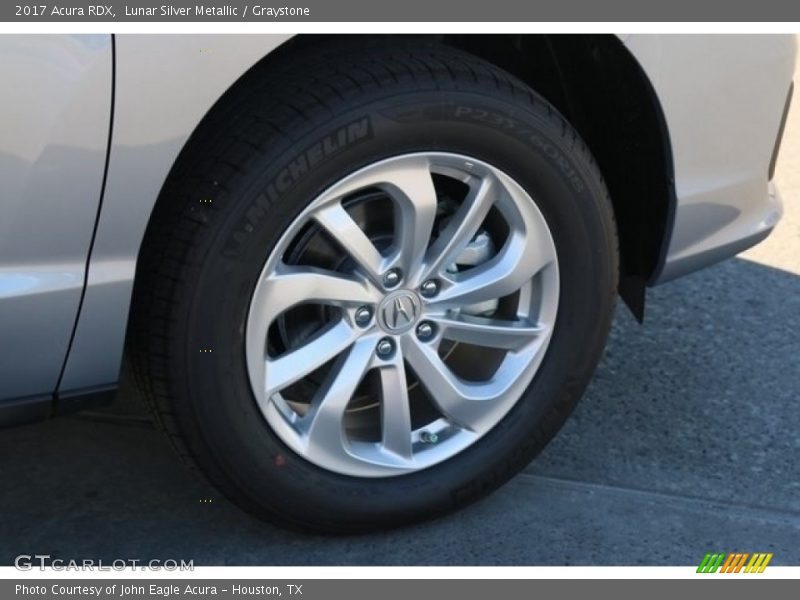 Lunar Silver Metallic / Graystone 2017 Acura RDX
