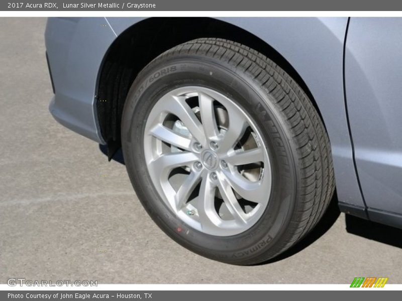 Lunar Silver Metallic / Graystone 2017 Acura RDX