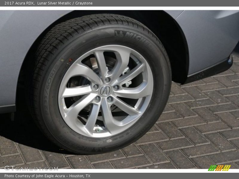 Lunar Silver Metallic / Graystone 2017 Acura RDX