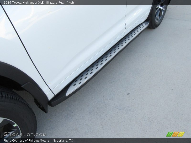 Blizzard Pearl / Ash 2016 Toyota Highlander XLE