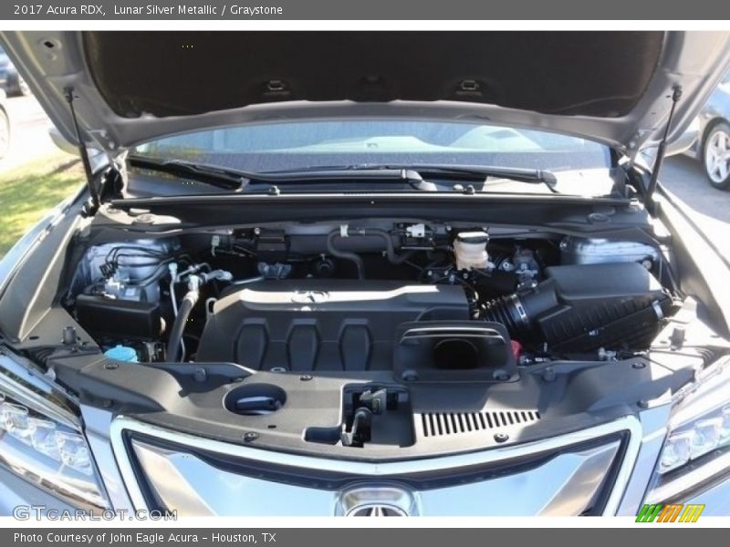 Lunar Silver Metallic / Graystone 2017 Acura RDX