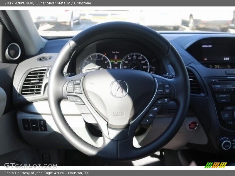 Lunar Silver Metallic / Graystone 2017 Acura RDX
