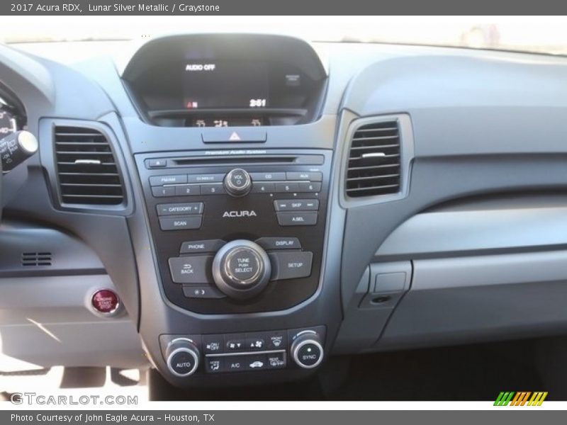 Lunar Silver Metallic / Graystone 2017 Acura RDX