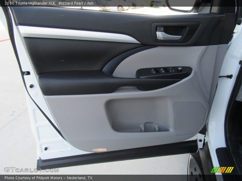 Blizzard Pearl / Ash 2016 Toyota Highlander XLE