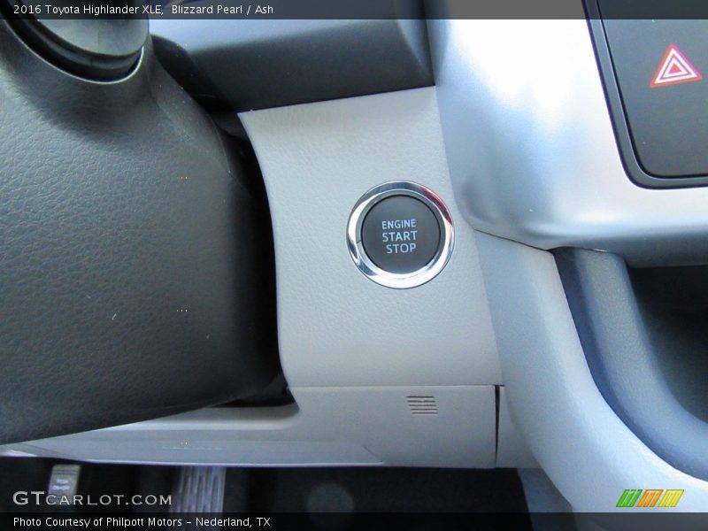 Blizzard Pearl / Ash 2016 Toyota Highlander XLE