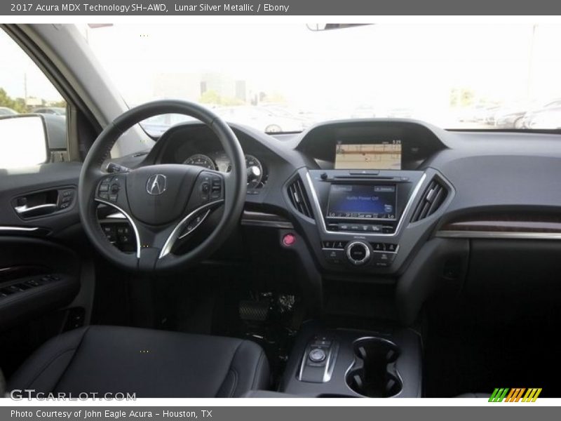 Lunar Silver Metallic / Ebony 2017 Acura MDX Technology SH-AWD