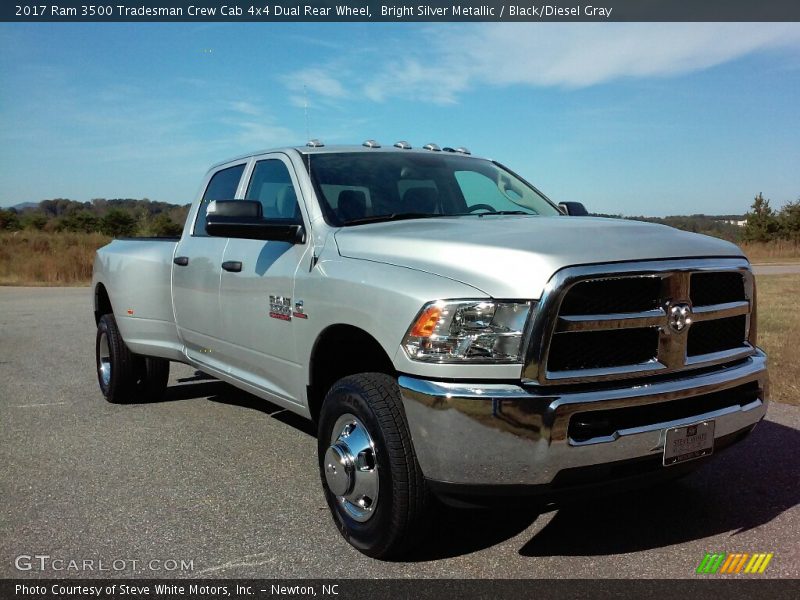 Front 3/4 View of 2017 3500 Tradesman Crew Cab 4x4 Dual Rear Wheel