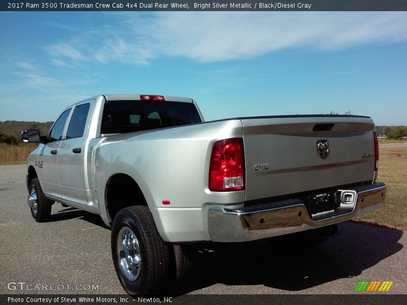 Bright Silver Metallic / Black/Diesel Gray 2017 Ram 3500 Tradesman Crew Cab 4x4 Dual Rear Wheel