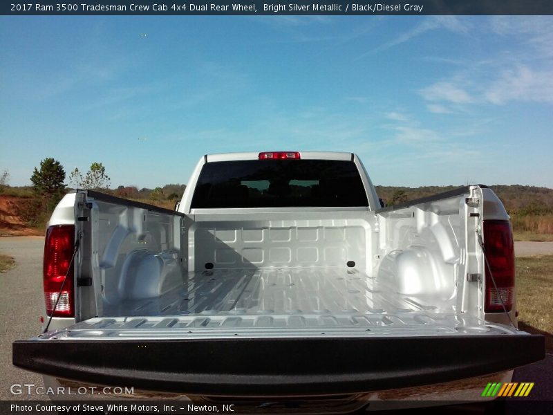 Bright Silver Metallic / Black/Diesel Gray 2017 Ram 3500 Tradesman Crew Cab 4x4 Dual Rear Wheel