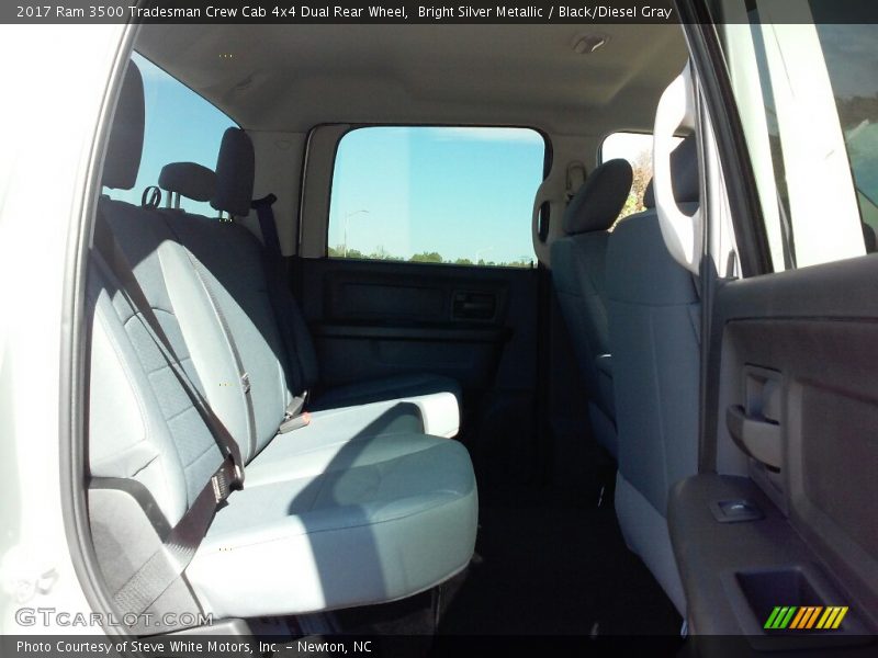 Bright Silver Metallic / Black/Diesel Gray 2017 Ram 3500 Tradesman Crew Cab 4x4 Dual Rear Wheel
