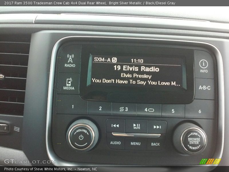 Controls of 2017 3500 Tradesman Crew Cab 4x4 Dual Rear Wheel