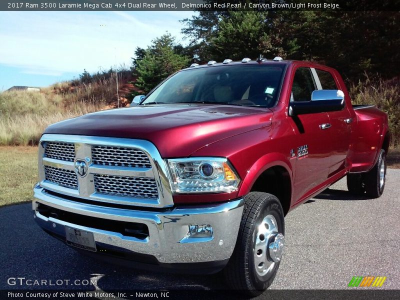  2017 3500 Laramie Mega Cab 4x4 Dual Rear Wheel Delmonico Red Pearl