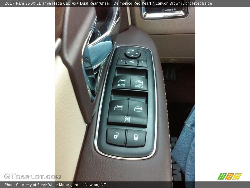 Controls of 2017 3500 Laramie Mega Cab 4x4 Dual Rear Wheel