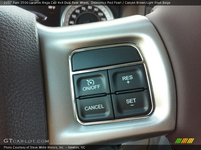 Controls of 2017 3500 Laramie Mega Cab 4x4 Dual Rear Wheel