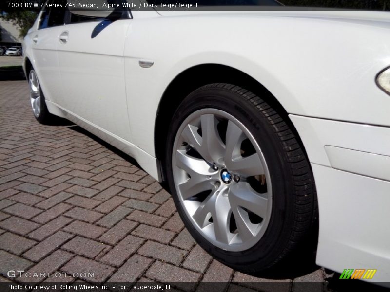  2003 7 Series 745i Sedan Wheel