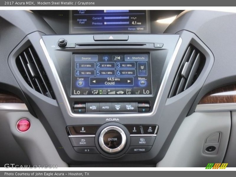 Modern Steel Metallic / Graystone 2017 Acura MDX