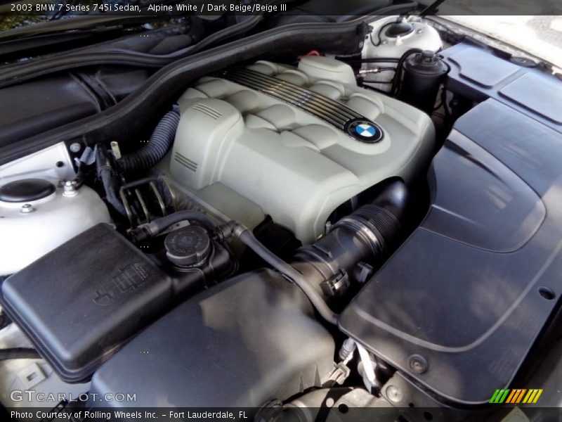  2003 7 Series 745i Sedan Engine - 4.4 Liter DOHC 32-Valve V8