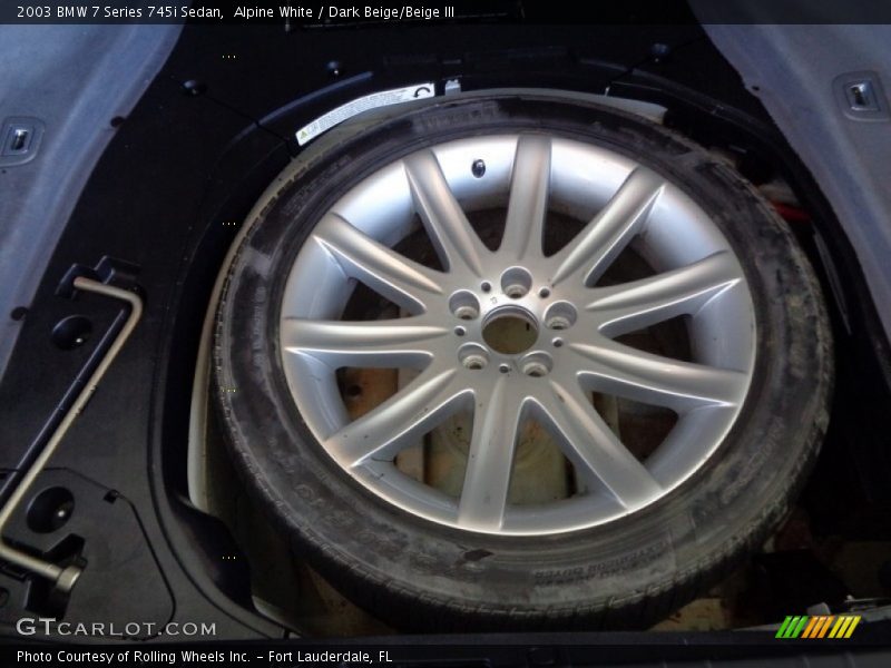 Tool Kit of 2003 7 Series 745i Sedan