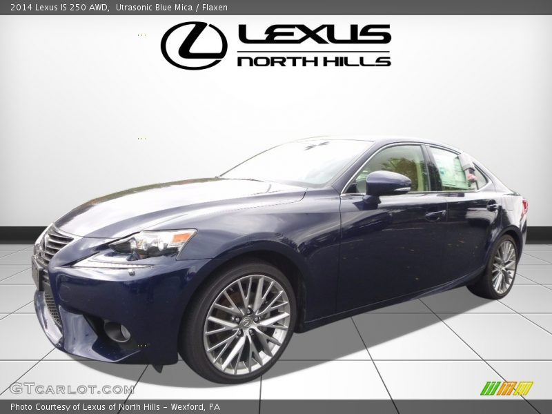 Utrasonic Blue Mica / Flaxen 2014 Lexus IS 250 AWD