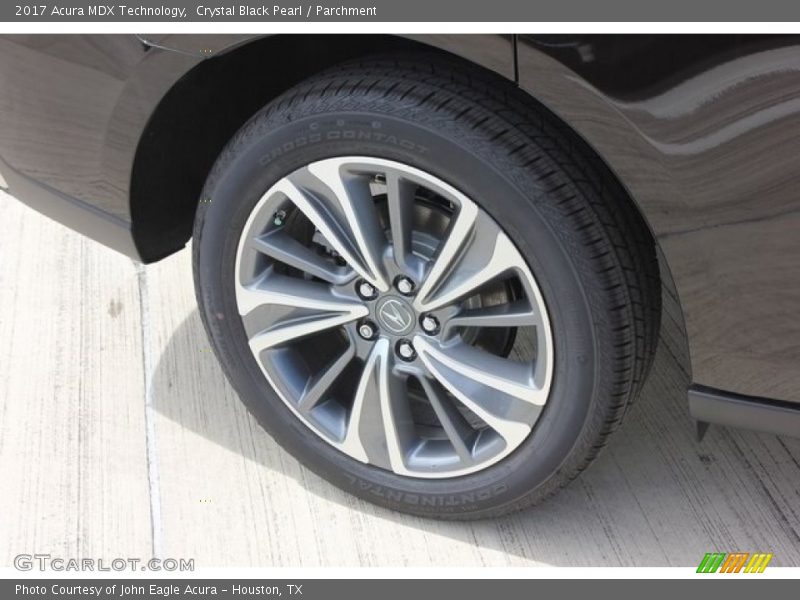 Crystal Black Pearl / Parchment 2017 Acura MDX Technology