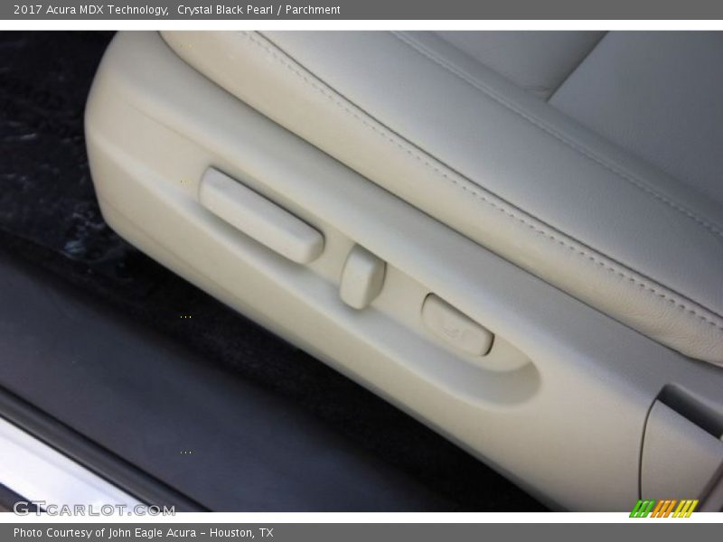 Crystal Black Pearl / Parchment 2017 Acura MDX Technology