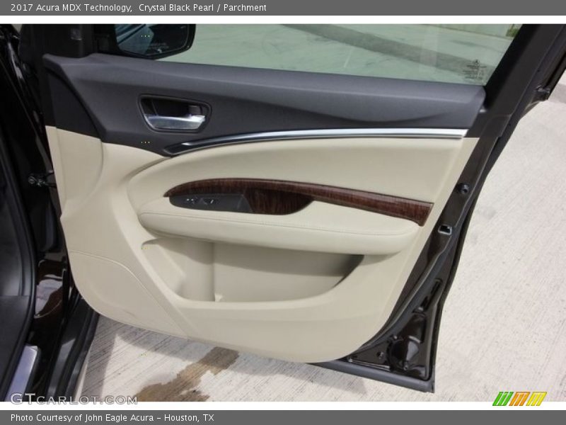 Crystal Black Pearl / Parchment 2017 Acura MDX Technology
