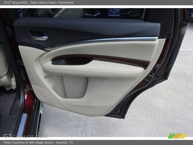 Dark Cherry Pearl / Parchment 2017 Acura MDX