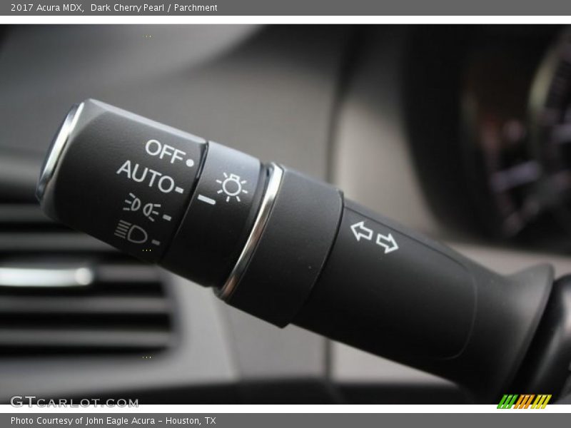 Dark Cherry Pearl / Parchment 2017 Acura MDX
