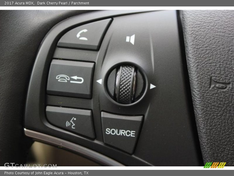 Dark Cherry Pearl / Parchment 2017 Acura MDX