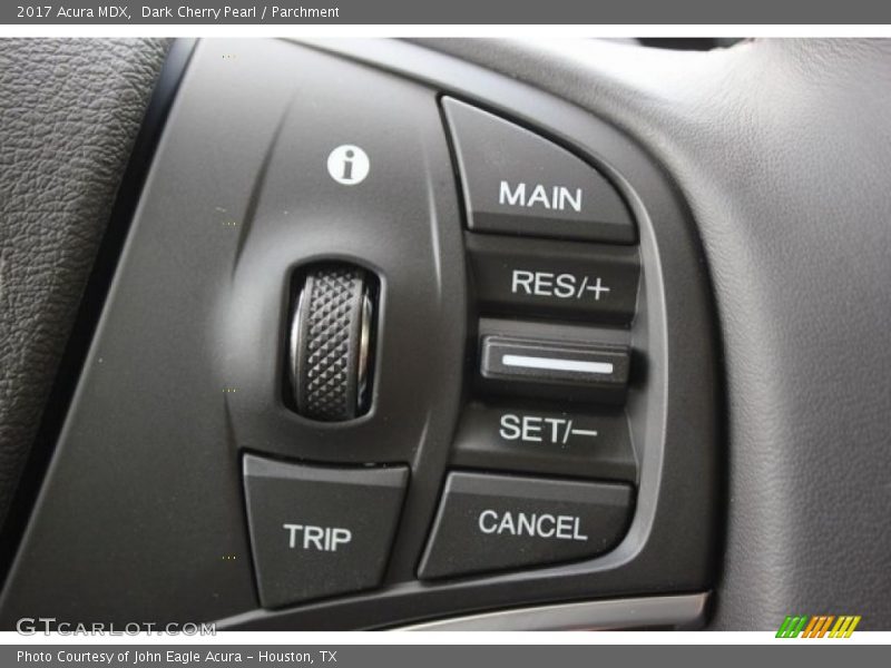 Dark Cherry Pearl / Parchment 2017 Acura MDX