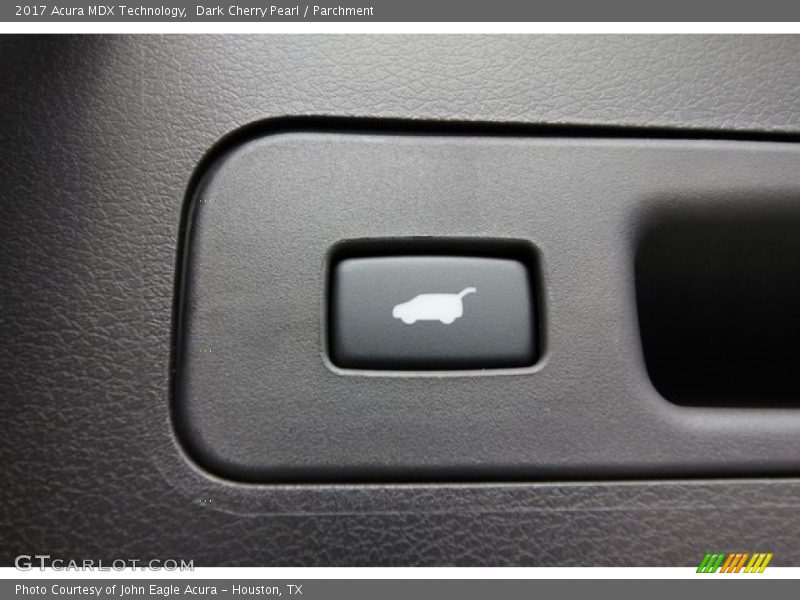 Dark Cherry Pearl / Parchment 2017 Acura MDX Technology