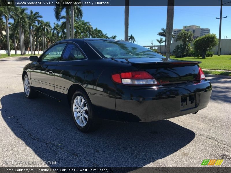 Black Sand Pearl / Charcoal 2000 Toyota Solara SE V6 Coupe