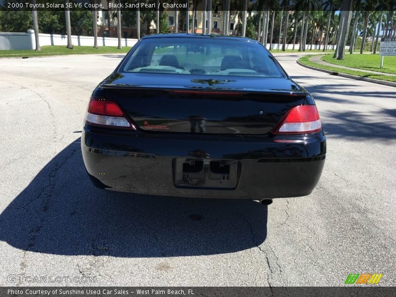 Black Sand Pearl / Charcoal 2000 Toyota Solara SE V6 Coupe