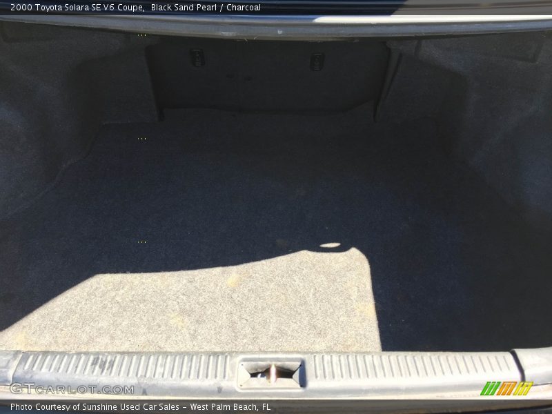 Black Sand Pearl / Charcoal 2000 Toyota Solara SE V6 Coupe