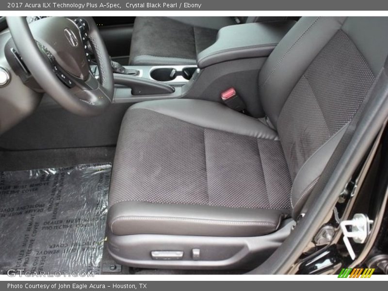 Crystal Black Pearl / Ebony 2017 Acura ILX Technology Plus A-Spec