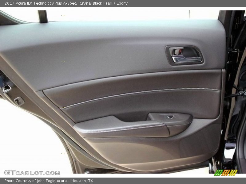 Crystal Black Pearl / Ebony 2017 Acura ILX Technology Plus A-Spec
