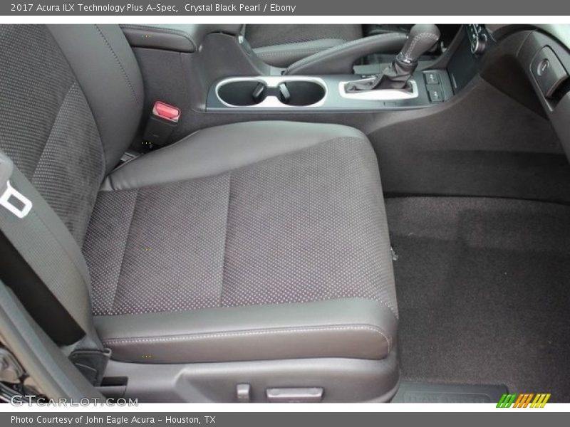 Crystal Black Pearl / Ebony 2017 Acura ILX Technology Plus A-Spec