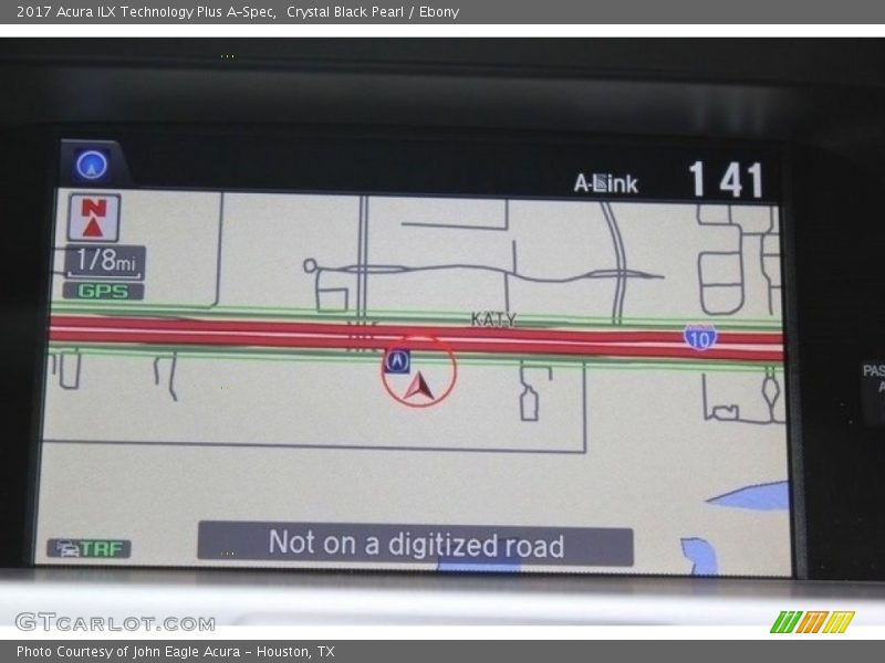 Navigation of 2017 ILX Technology Plus A-Spec