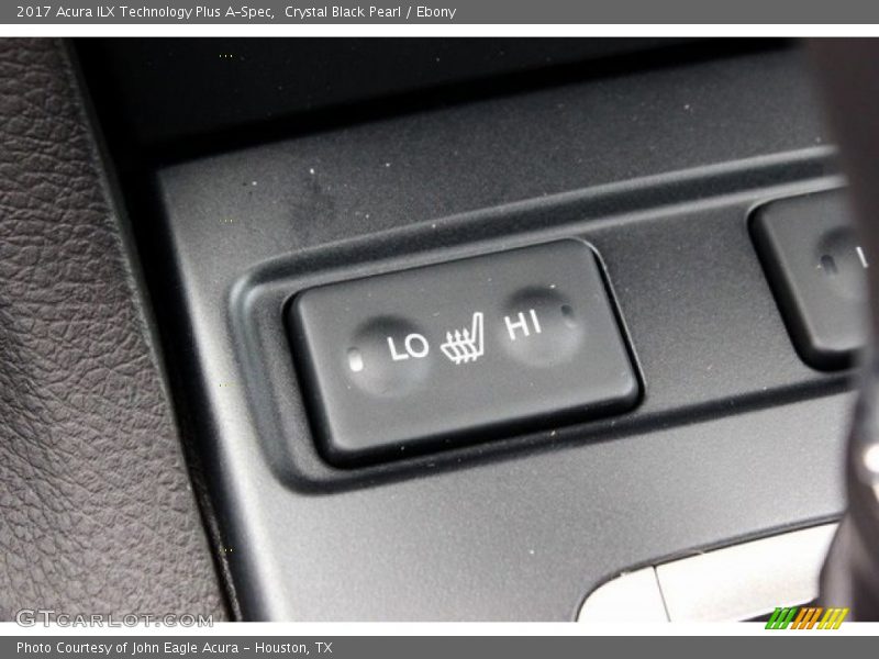 Crystal Black Pearl / Ebony 2017 Acura ILX Technology Plus A-Spec