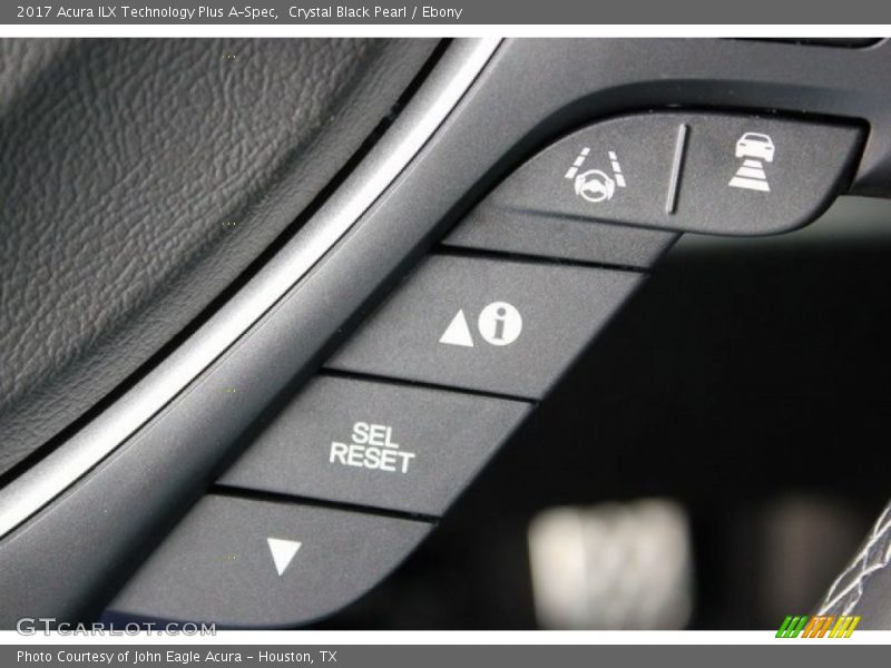 Crystal Black Pearl / Ebony 2017 Acura ILX Technology Plus A-Spec