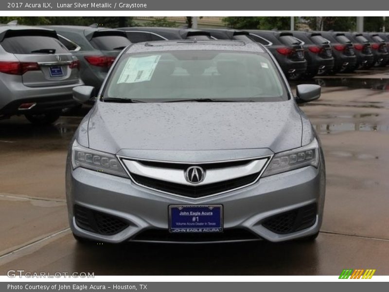 Lunar Silver Metallic / Graystone 2017 Acura ILX
