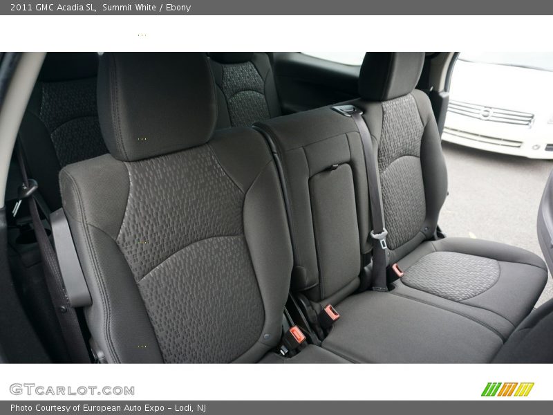 Summit White / Ebony 2011 GMC Acadia SL