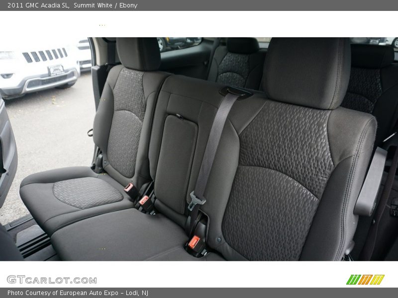 Summit White / Ebony 2011 GMC Acadia SL