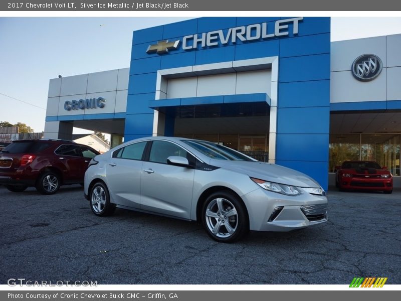 Silver Ice Metallic / Jet Black/Jet Black 2017 Chevrolet Volt LT