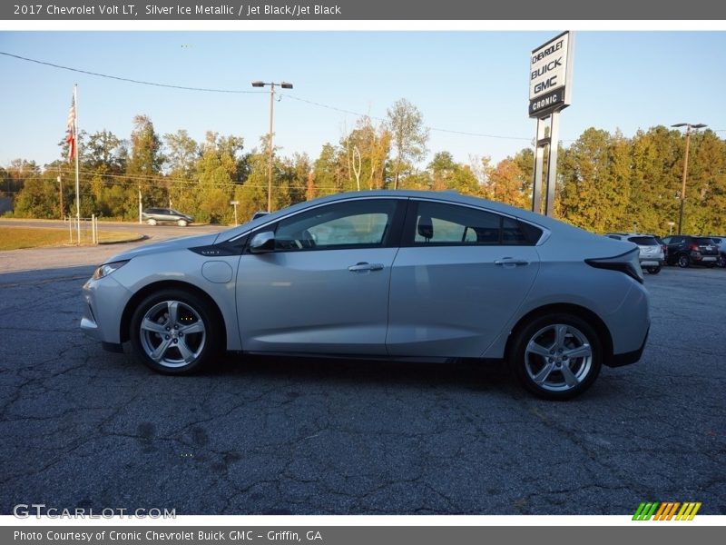 Silver Ice Metallic / Jet Black/Jet Black 2017 Chevrolet Volt LT